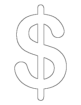 Dollar Sign Pattern