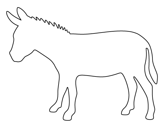 printable-donkey-template