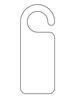 Door Hanger Pattern