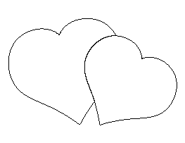 Double Heart Pattern