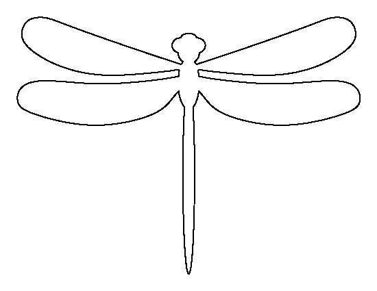 Dragonfly Printable Template Printable Word Searches