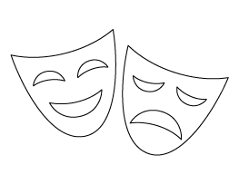 Drama Mask Pattern