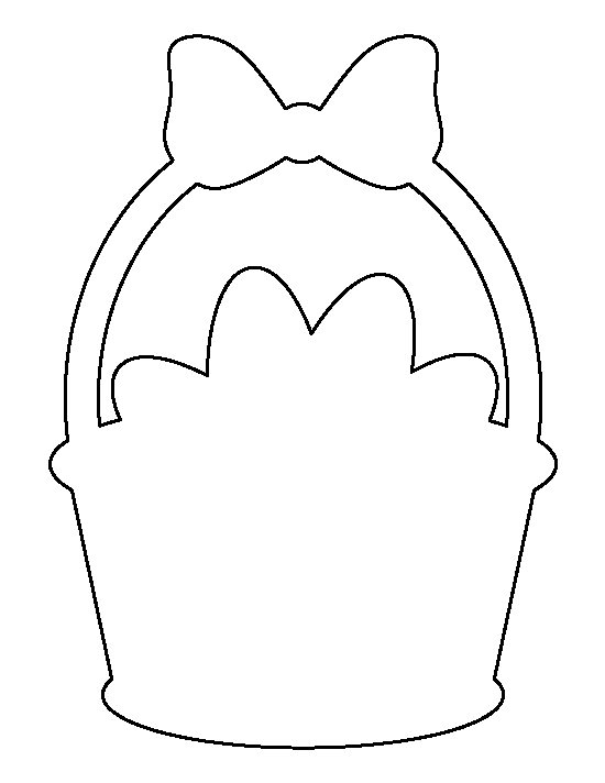 Easter Basket Template