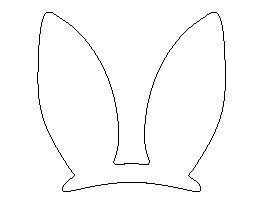 Easter Bunny Ears Pattern