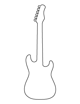 Electric Guitar Pattern