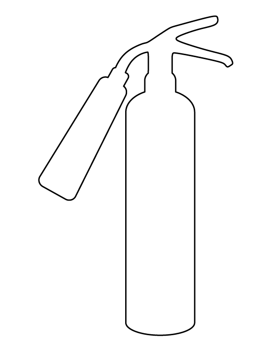 Fire Extinguisher Template