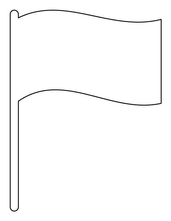 Printable Flag Template