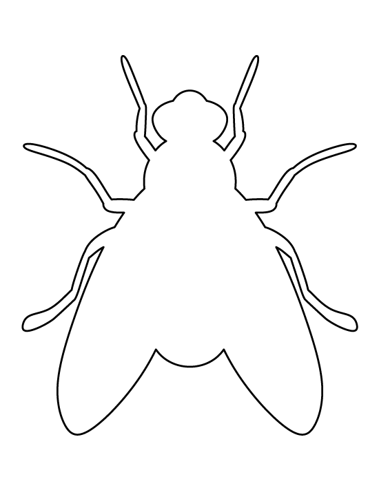 Printable Fly Template