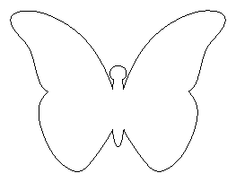 Flying Butterfly Pattern