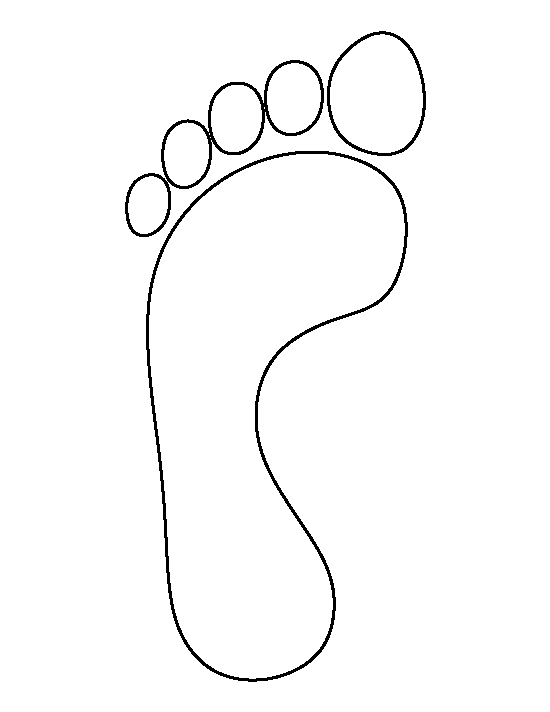 footprint template