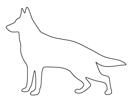 German Shepherd Pattern