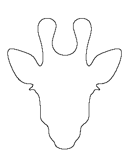 Giraffe Head Pattern