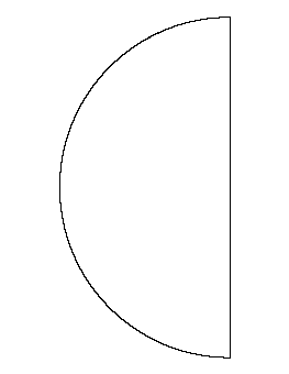 Half Circle Pattern
