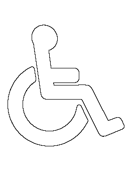 Handicap Symbol Pattern