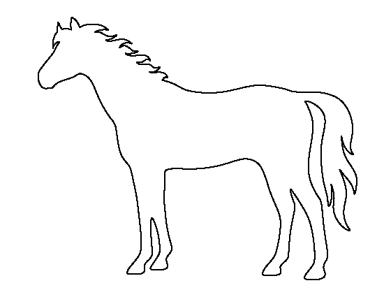 printable-horse-template