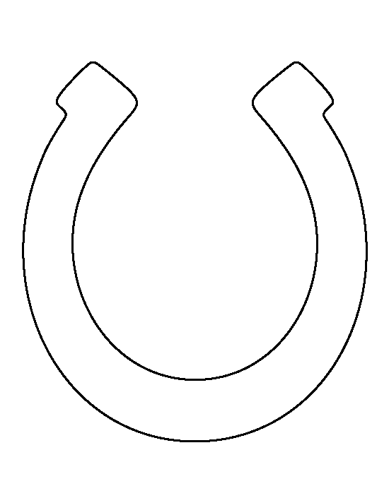 Horseshoe Template