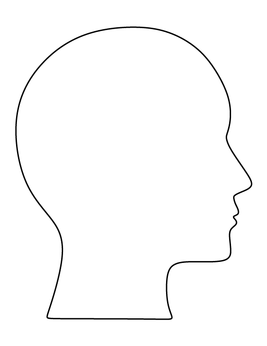 Human Head Template