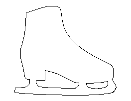 Ice Skate Pattern