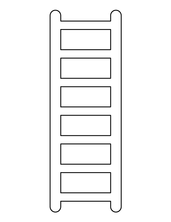 Printable Ladder Template