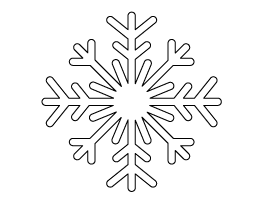 Large Snowflake Pattern