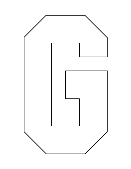 Letter G Pattern