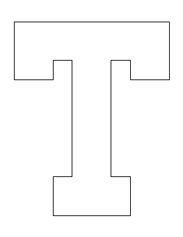 Letter T Pattern