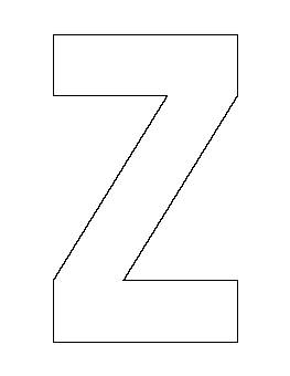 Letter Z Pattern
