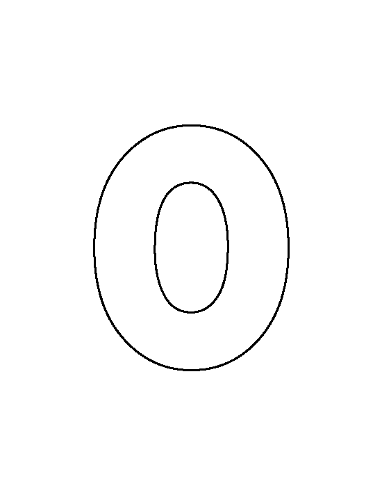 o letter images