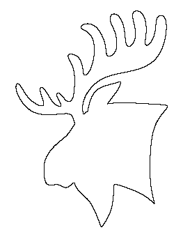 Moose Head Pattern