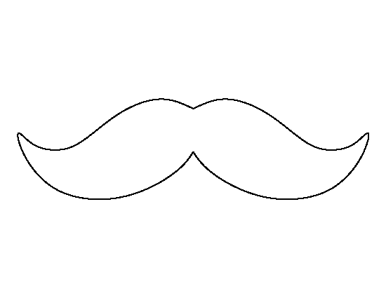 Printable Mustache Template