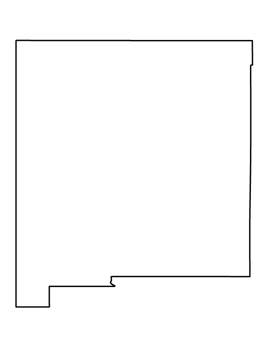 Printable New Mexico Template