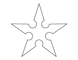 Ninja Star Pattern