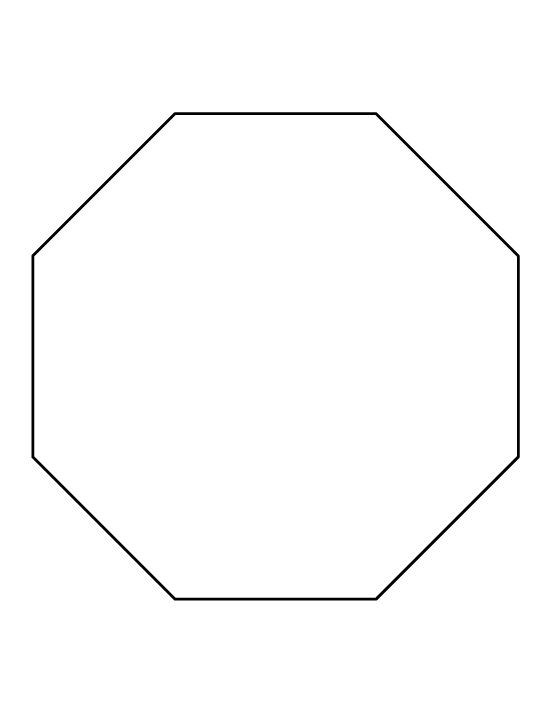 Octagon Template