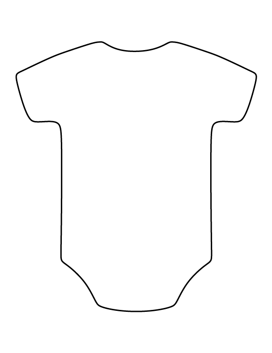 Printable Onesie Template