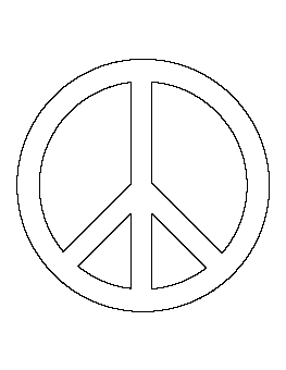 Peace Sign Pattern