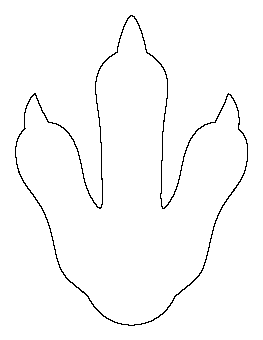 Penguin Footprint Pattern