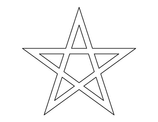 Pentagram Template