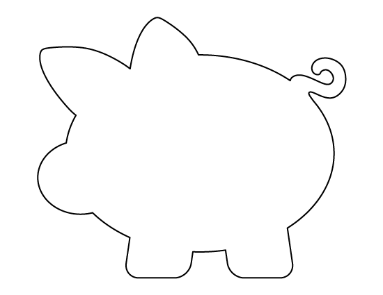Piggy Bank Template