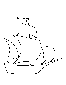 Pirate Ship Pattern