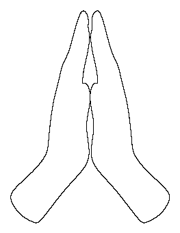 Praying Hands Pattern