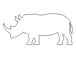 Rhinoceros Pattern