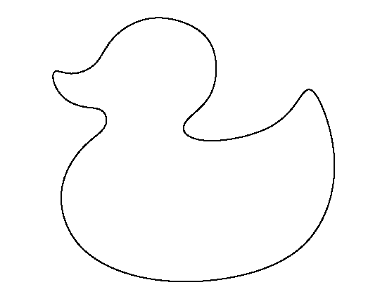 Duck Templates Free Free Printable Templates