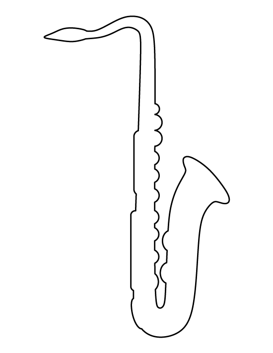 Saxophone Template