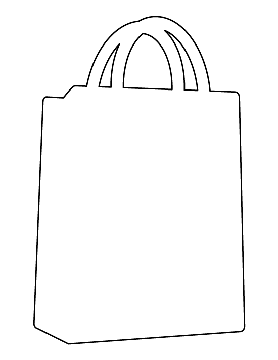 Shopping Bag Template Free Vector Art IUCN Water