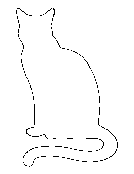 Sitting Cat Pattern