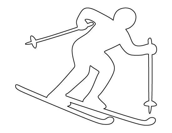 Skier Template