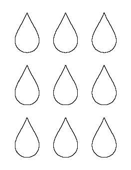 Small Raindrop Pattern