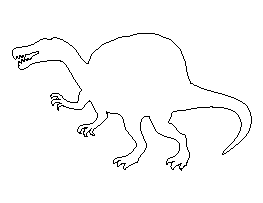 Spinosaurus Pattern