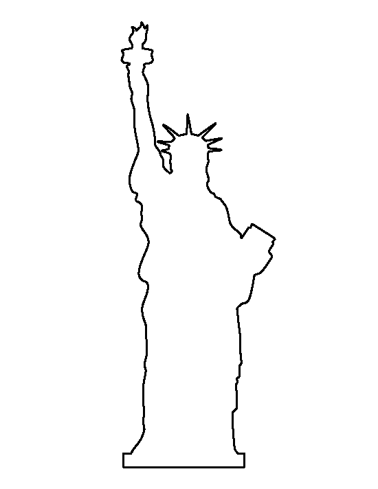 Statue of Liberty Template
