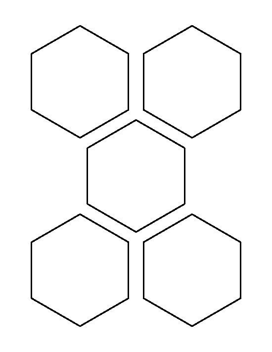 6 Printable Hexagon Template - prntbl.concejomunicipaldechinu.gov.co